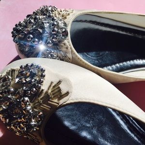 Ballet Flat w/ beaded shoes