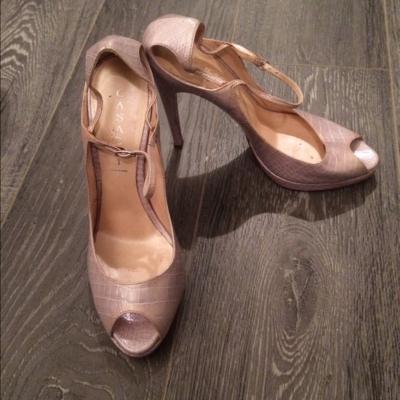Lilac platforms Casadei