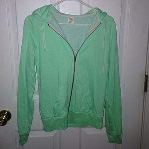 Mint green sweat shirt