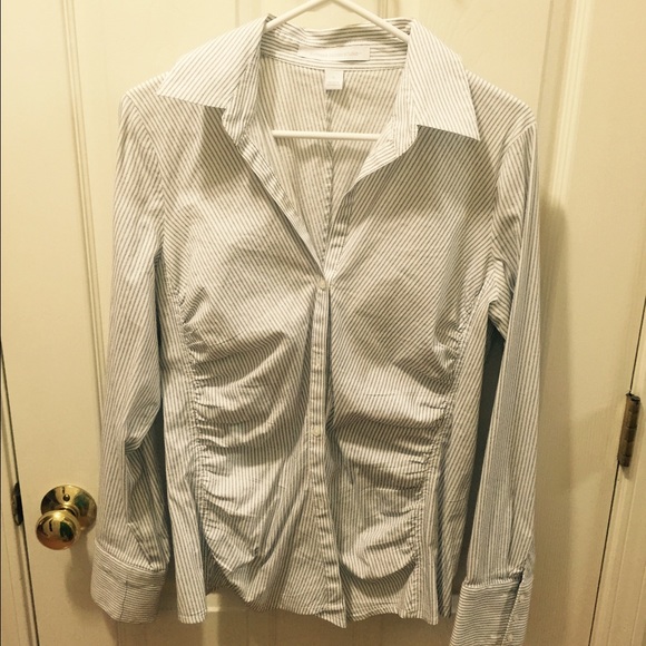 Express women's button-up dress shirt