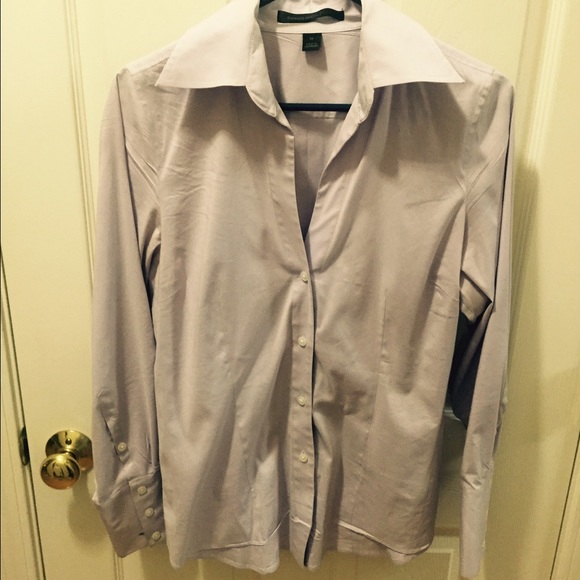 Express women's button-up dress shirt