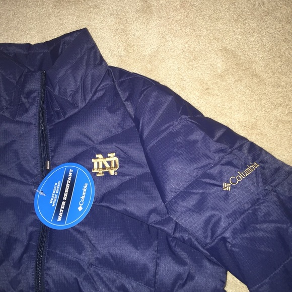 NWT Columbia Notre Dame Fighting Irish Coat S 🍀 - Picture 2 of 4