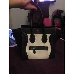 Black/WHT Phantom Bag