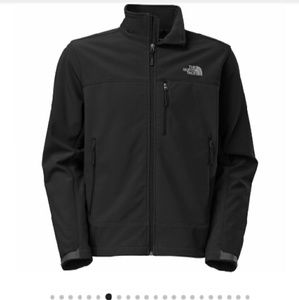 North face mens large black outdoor jacket