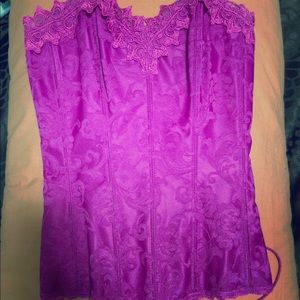 Frederick's Purple Corset