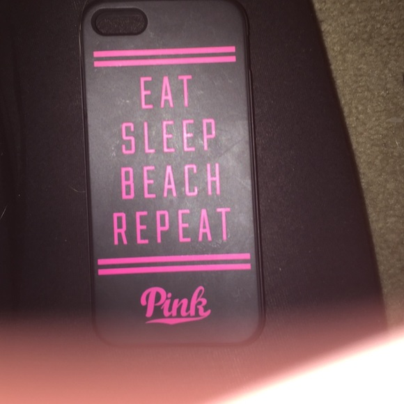 Black I Phone 5s "Pink" case