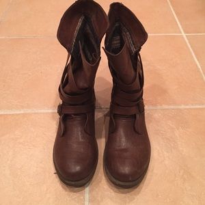 Crown Vintage Shoes - Brown slouchy boots Crown Vintage Shoes - Brown slouchy boots