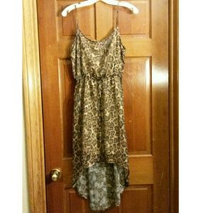 Cheetah dress *NEVER WORN BUT NO TAGS*