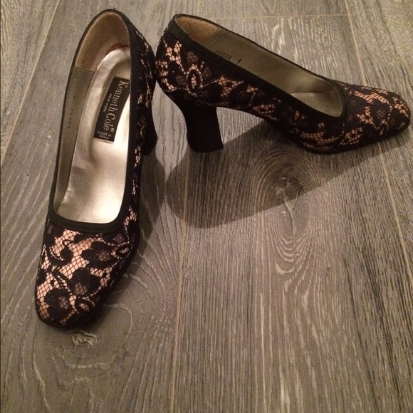 Lace vintage shoes