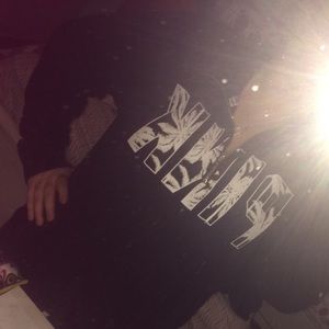 vs PINK black half zip