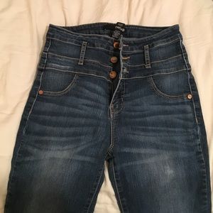Charlotte Russe REFUGE High Waist Skinny Jeans