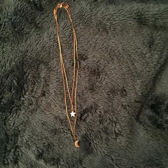 Moon & Star Layered necklace