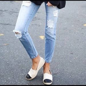 💋SOLD💋Chantel Espadrilles Flats