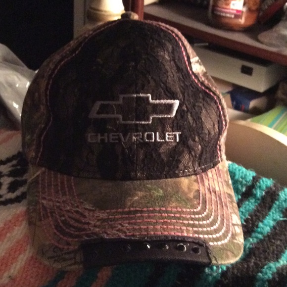 NWOT Chevy Pink Camo Hat/negotiate/make offer