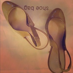 Aldo Patent Slingbacks