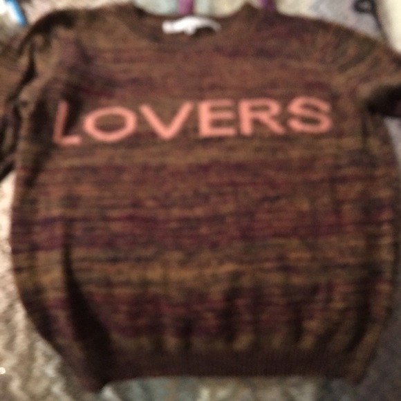 Lovers and friends sweater size small