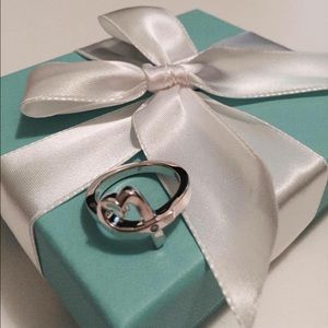 Authentic Tiffany&Co Loving Heart Diamond Ring