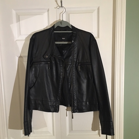 Faux Leather Jacket