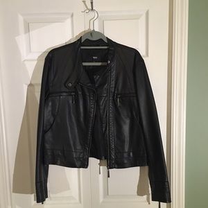 Faux Leather Jacket