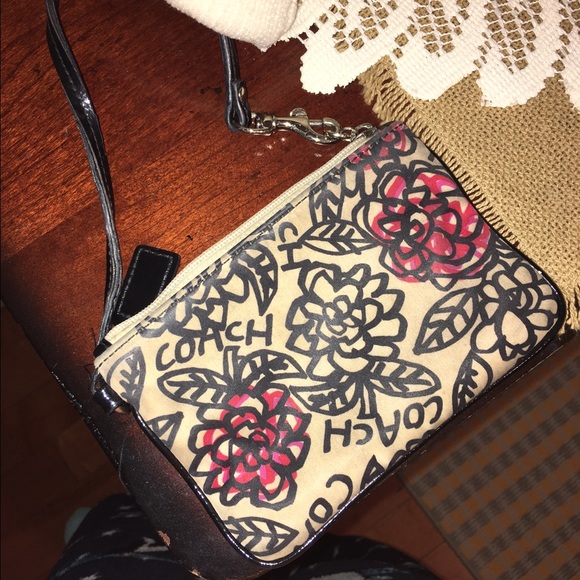 Coach wristlet