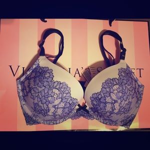 Victoria's Secret Purple Dream Angels Push-Up 32DD