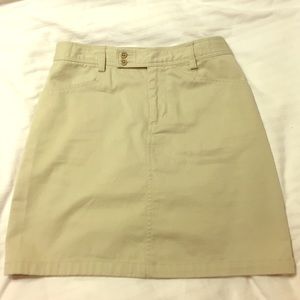 Ralph Lauren khaki skirt, size 2