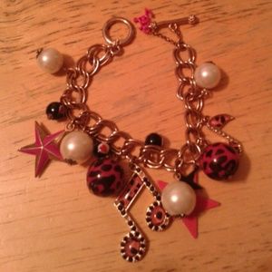 Betsey Johnson Charm Bracelet