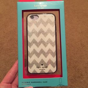 Kate Spade Chevron iPhone 6 Hybrid Hardshell Case