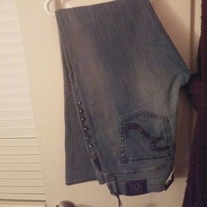 Brand new studded jeans