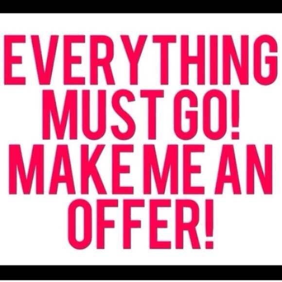 Deadline Feb 1st EVERYTHING MUST GOB