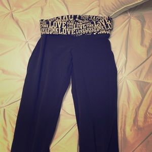 vs pink yoga pants!!