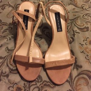 Strappy wedge sandals