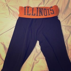 Victoria secret yoga pants!! Illinois band