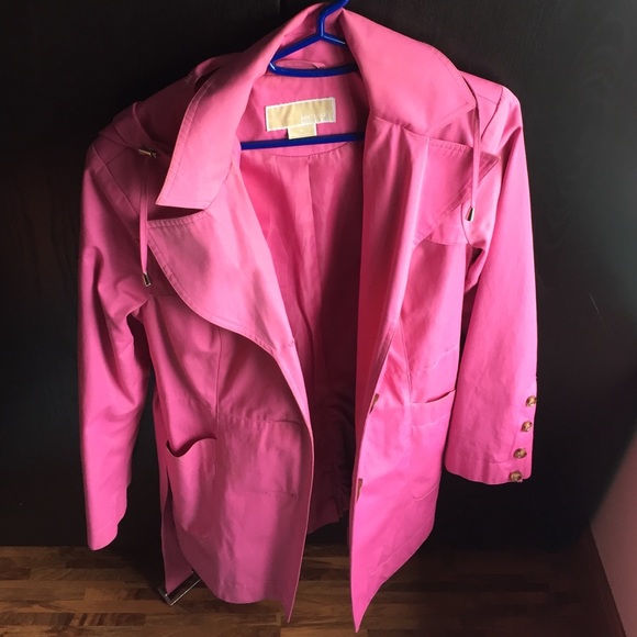 Michael kors rain trench coat