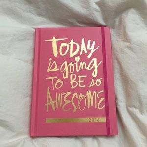🗓 2016 Pink Hardcover Monthly/Daily Planner 🗓