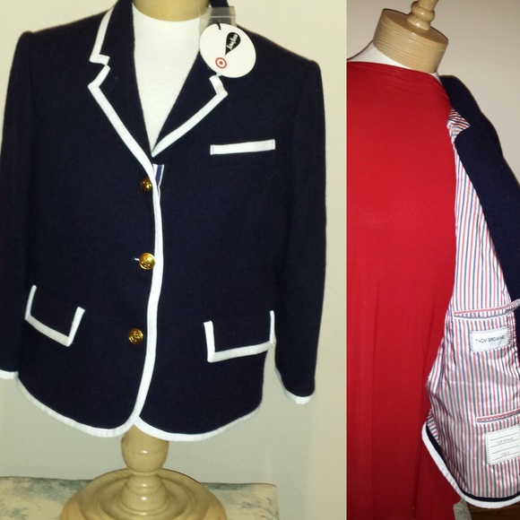 Neiman Marcus pure wool blazer made by Thom Brown