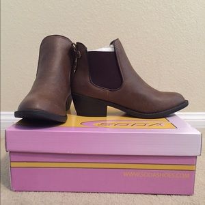 New Brown Booties!!