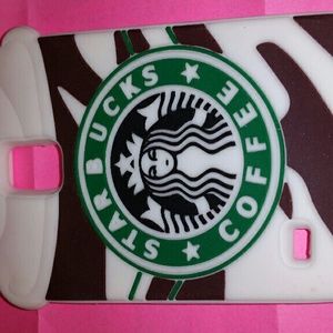 Samsung Galaxy S5 phone case. Starbucks