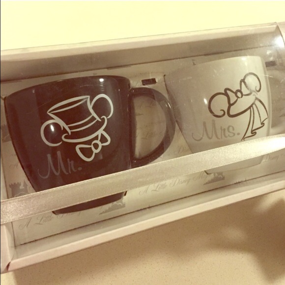 Disney Parks Mr. And Mrs. Coffee Mugs