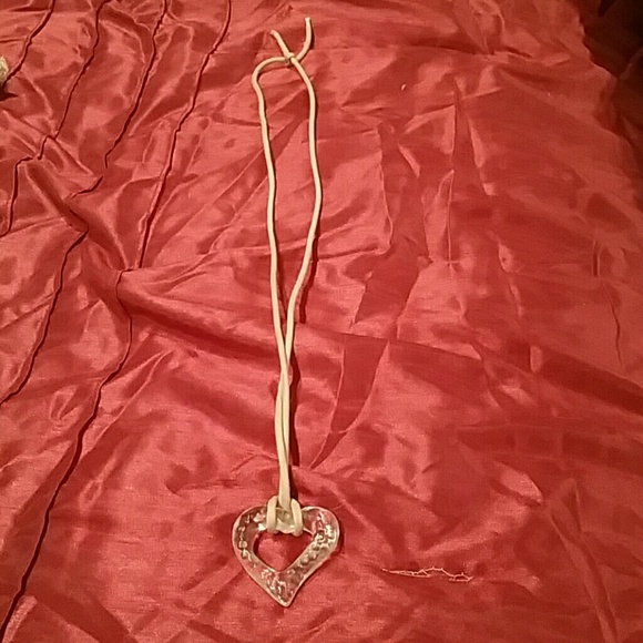 Lowest price!Baccatat crystal heart Necklace