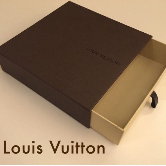 Authentic Louis Vuitton Suede Hardcase Gift Box