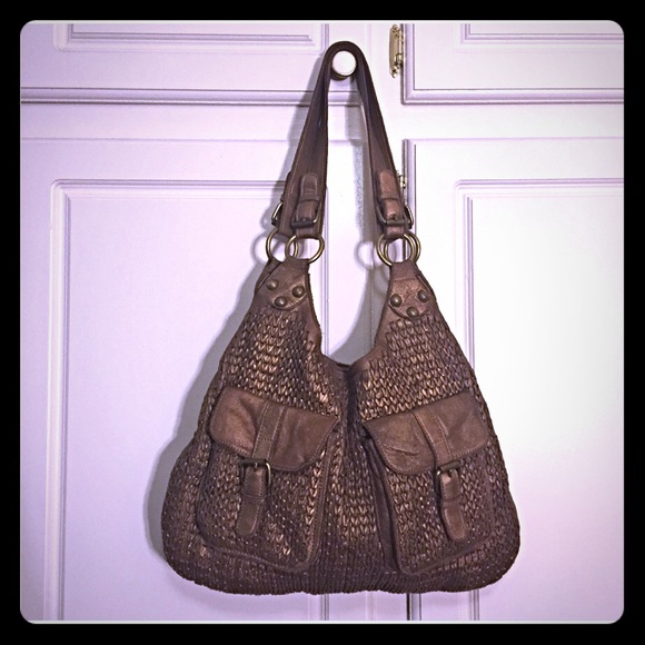 Linea Pelle Handbags - Linea Pelle genuine leather hobo