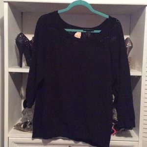 Lane Bryant black sweater