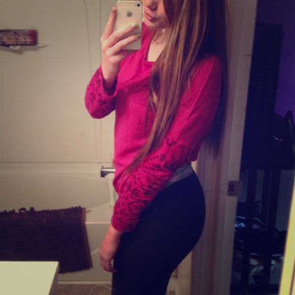 VS Long-sleeve Pattern Shirt!💜