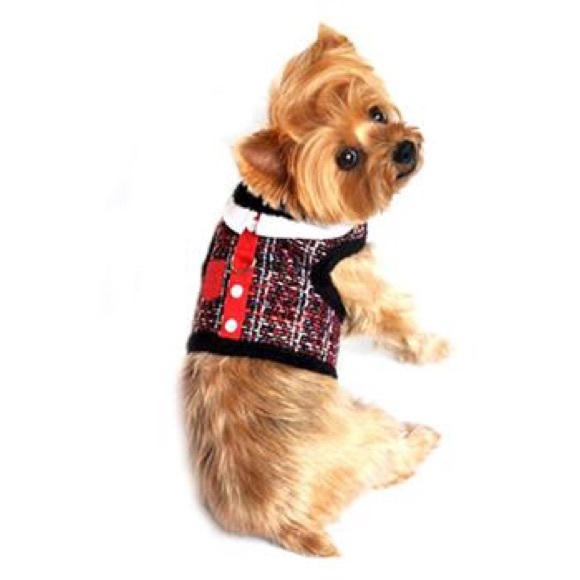 Dog harness vest with matching leash - Picture 2 of 3