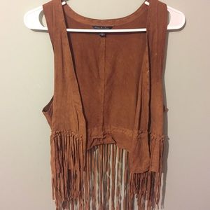 American eagle fringe vest. 💋