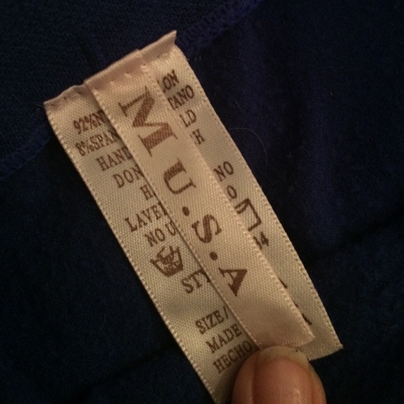 💙Blue leggings💙 - Picture 3 of 4