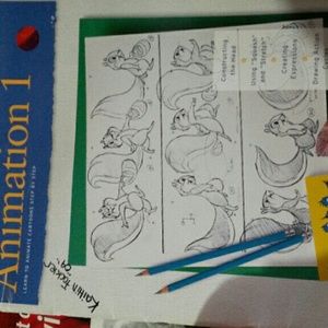 Cartoon/animation sketch book