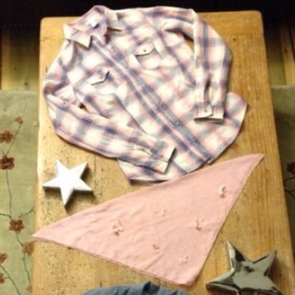 Pink Plaid Shirt