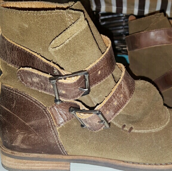 Cute brown ankle boots
